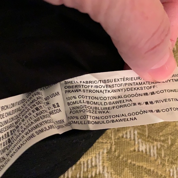 JOA button front mini pencil skirt - Picture 4 of 7